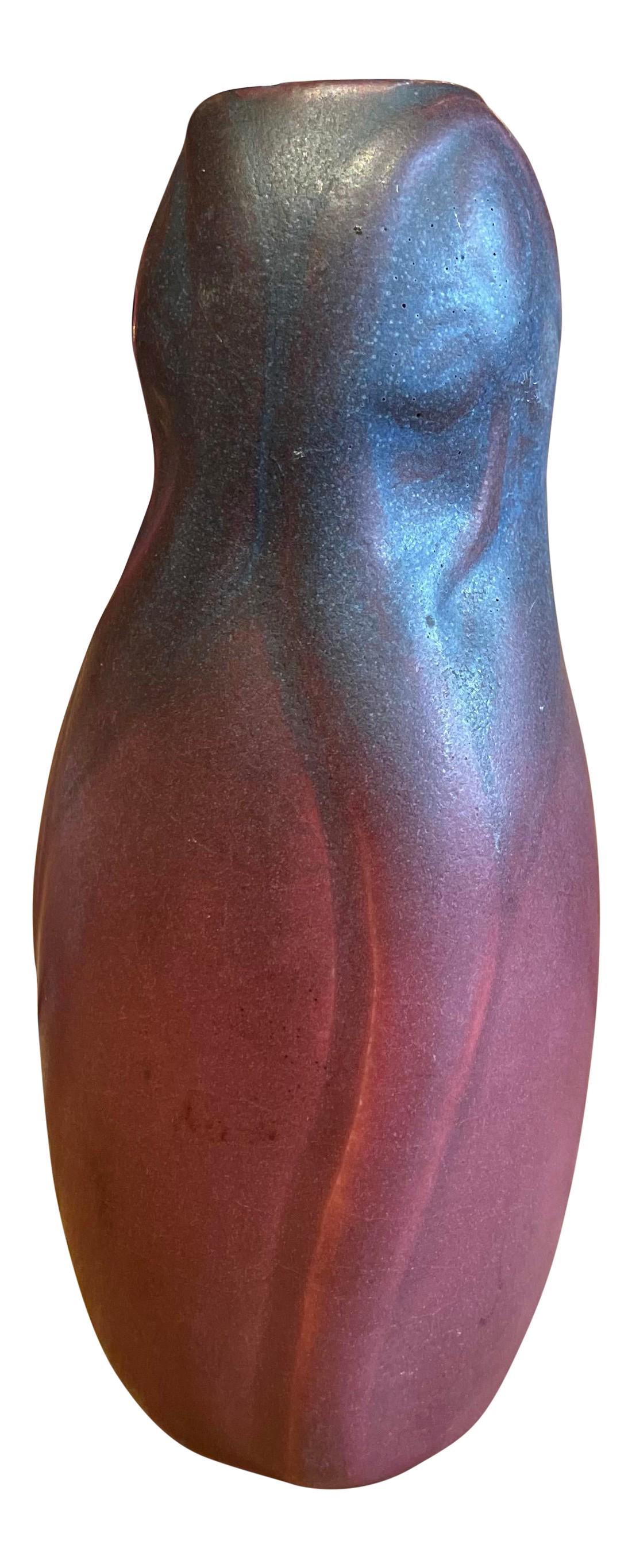 1920s Van Briggle Mulberry Spiderwort Vase 841 (1 of 11)