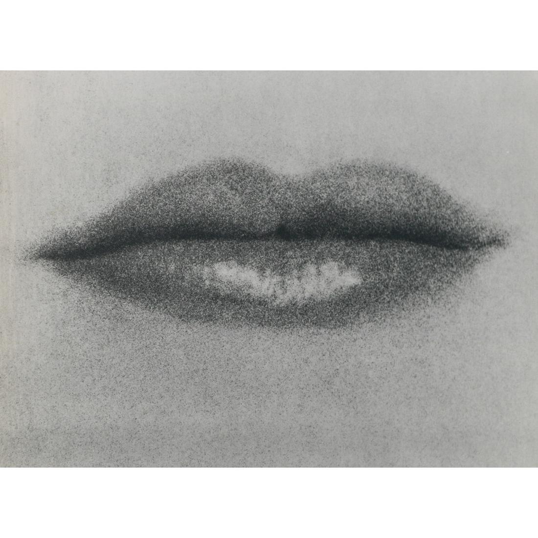 MAN RAY - Lips: Artist: MAN RAY Print Title: Lips Medium: Sheet-fed Gravure Printing Date: 1930's Printed in France Image size approx: 6.5 x 8.5 inches Man Ray, original name Emmanuel Radnitzky, was born on August 27