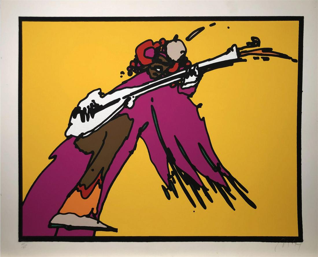 Peter Max: Jimi Hendrix (1 of 2)