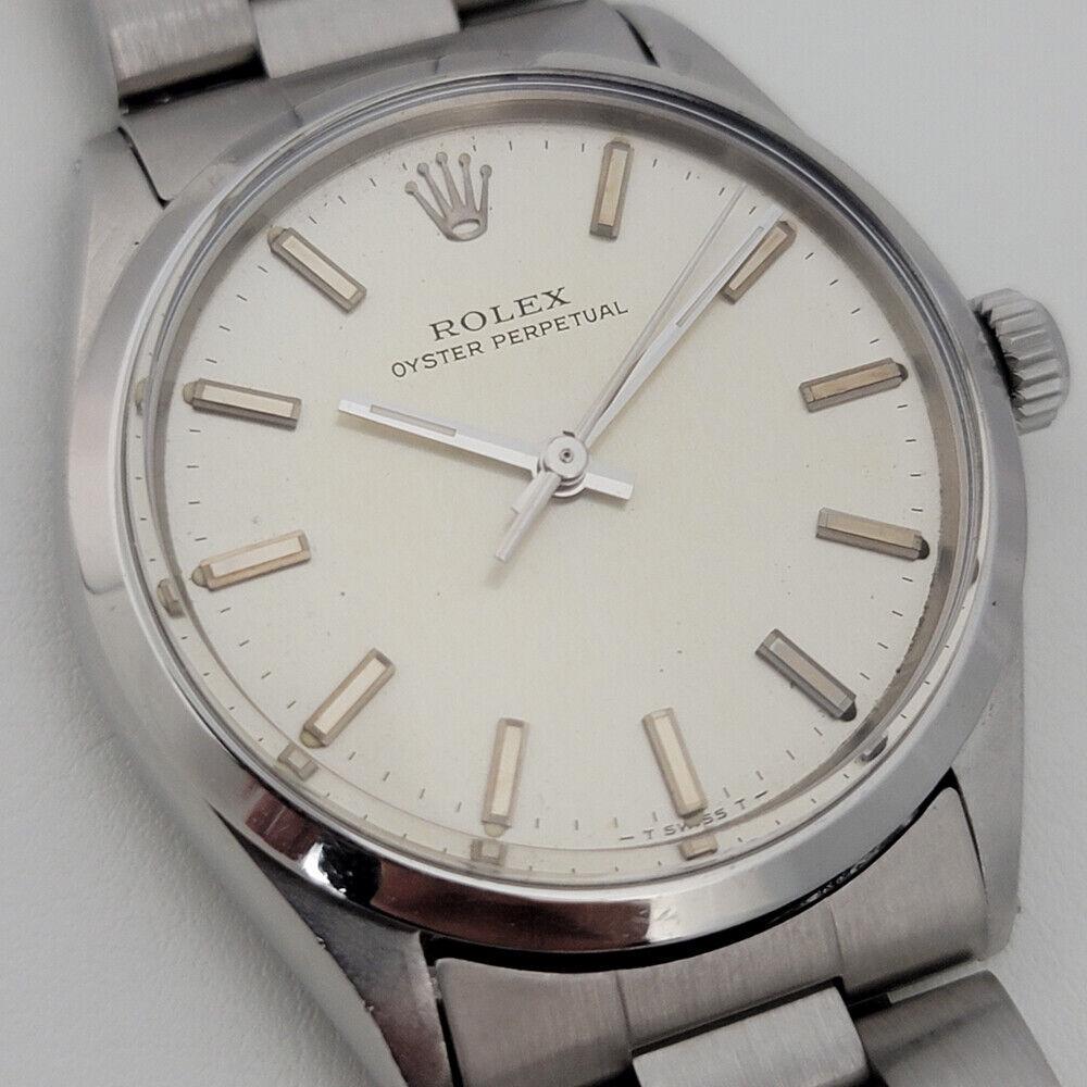 Mens Rolex Oyster Perpetual Ref 5552 1970s 34mm Automatic Swiss Vintage RA262 (1 of 12)