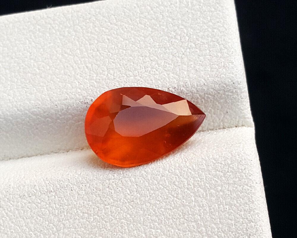 Hessonite Garnet, 3.40 Carats Top Quality Natural Hessonite Garnet Gemstone (1 of 3)