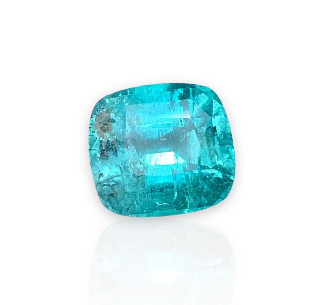 Paraiba Color Tourmaline Afghanistan - 6.55 Carats - 11X10X8 mm: Title: Paraiba Color Tourmaline Afghanistan - 6.55 Carats - 11X10X8 mm Origin: AFGHANISTAN Description: Paraiba Color Tourmaline Afghanistan - 6.55 Carats - 11X10X8 mm Reserve: $500.00 Shipping: Domes