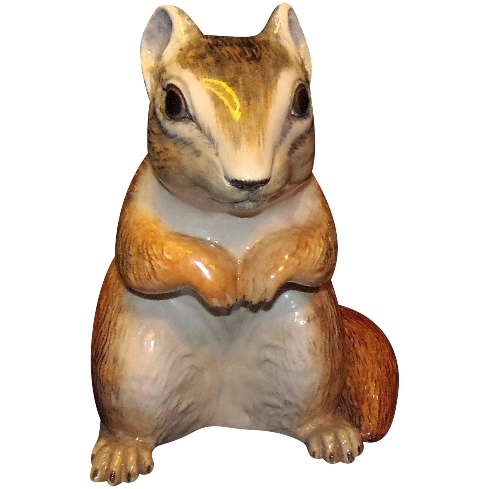 Vintage 1972 The Townsendâ€™s Chipmunk: This cute little Chipmunk is a fine example of the beautiful work done by The Townsend and he is signed by them as well. This little guy is in excellent condition with no chips or cracks. Townsend's s