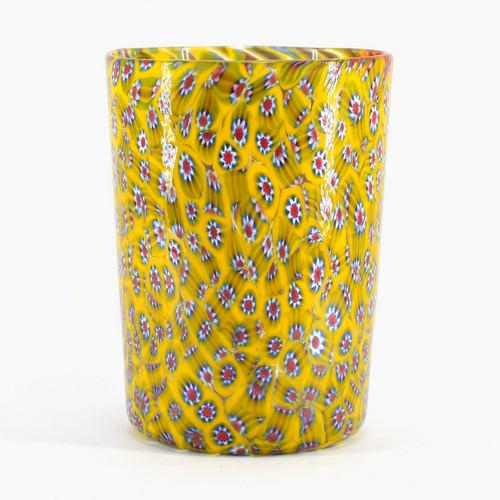 Amedeo Rossetto - Murano glass Goblet millefiori signed (1 of 5)