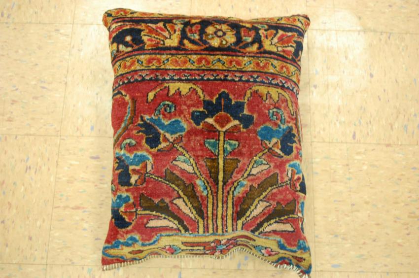 Hand-Made Pillow Cushion Rug 1'9" x 2'2" (1 of 8)
