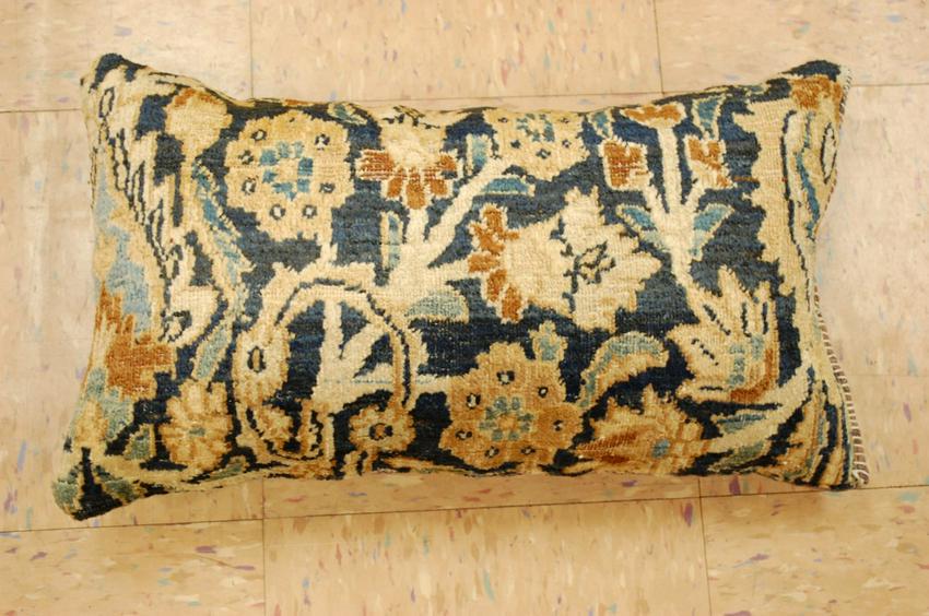 Hand-Made Pillow Cushion Rug 1'1" x 1'10" (1 of 6)