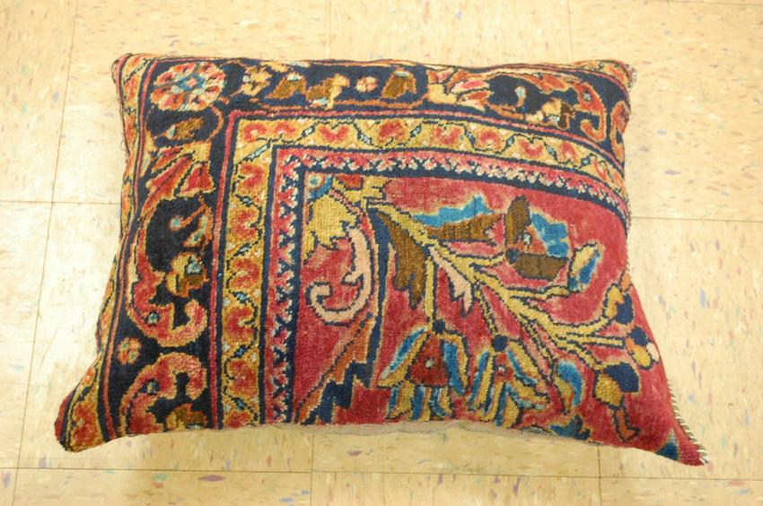 Hand-Made Pillow Cushion Rug 1'9" x 2'2" (1 of 8)