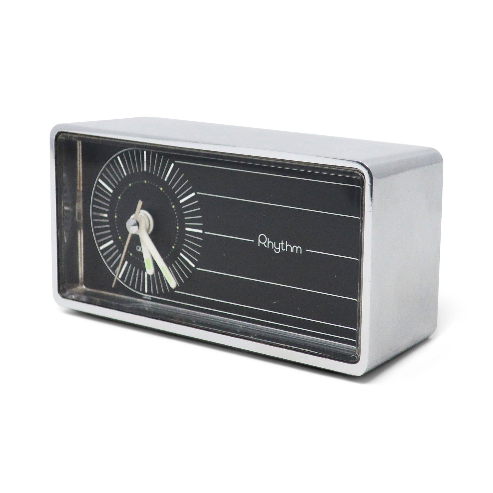 1960s Chrome Alarm Clock by Rhythm (1 of 7)