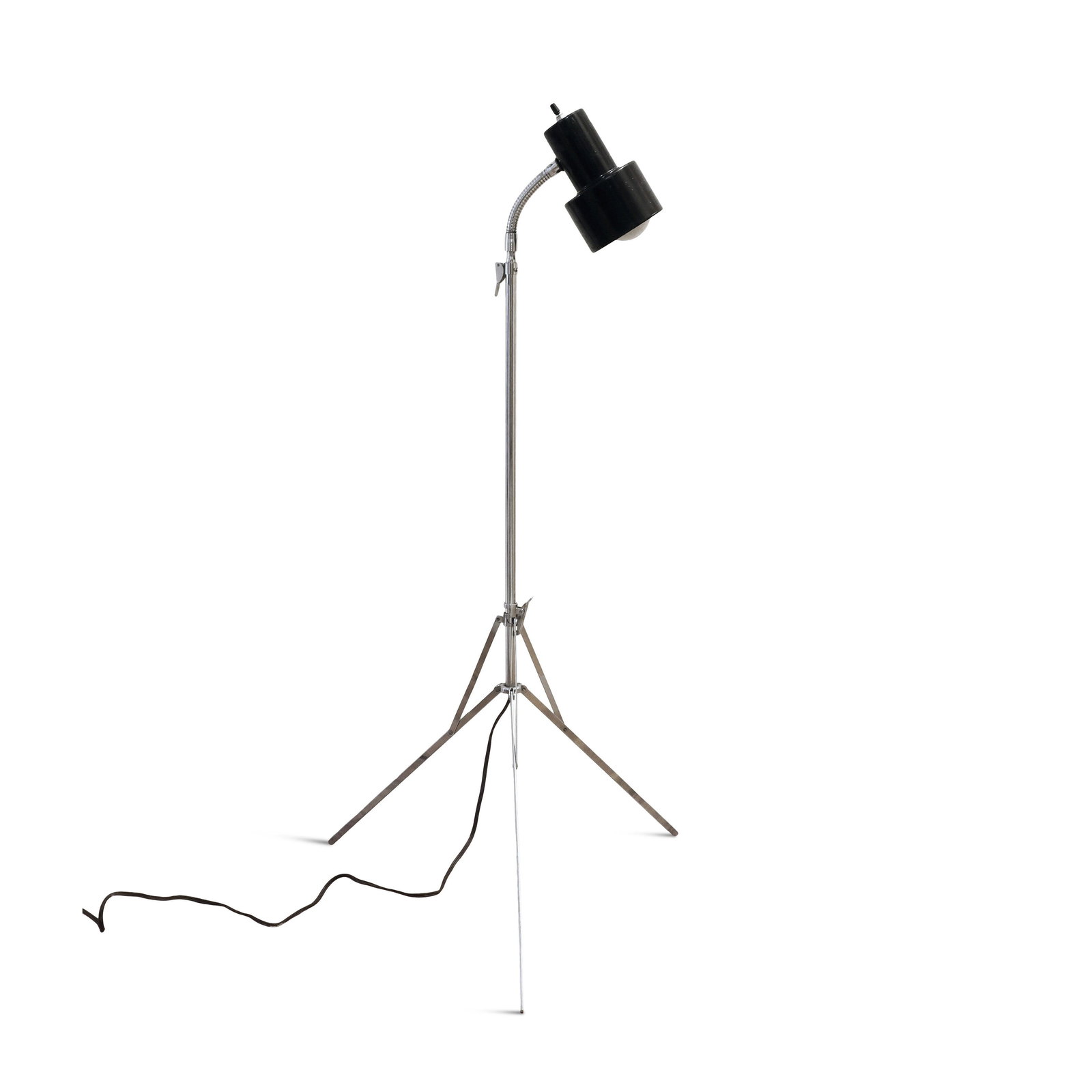 Mid-Century Modern Tripod Base Adjustable Floor Lamp (1 of 7)