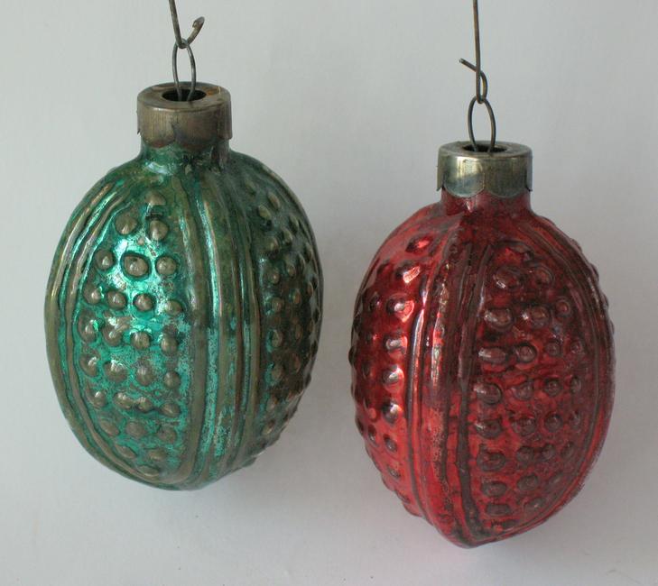 Vintage Feather Tree Christmas Ornaments (1 of 1)