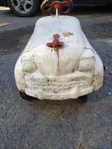 1950 Murray Pedal Car Airplane Hood Ornament: Item specifics Condition: Used: An item that has been used previously. See the seller's listing for full details and description of any imperfections. See all condition definitionsopens in a new windo