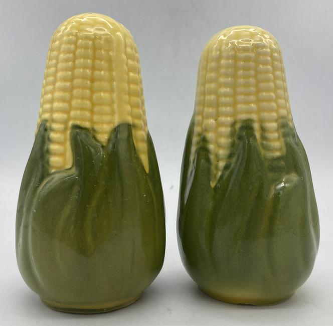 Shawnee Pottery King Corn Large Salt And Pepper Shaker Set Usa (1 of 8)