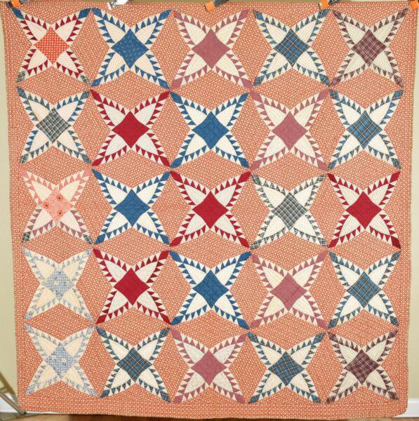 30's Pine Burr "Double Pineapple" Quilt (1 of 10)