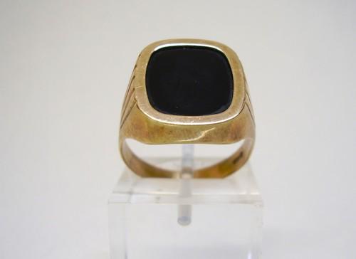 MEN'S RING ONYX (1 of 8)