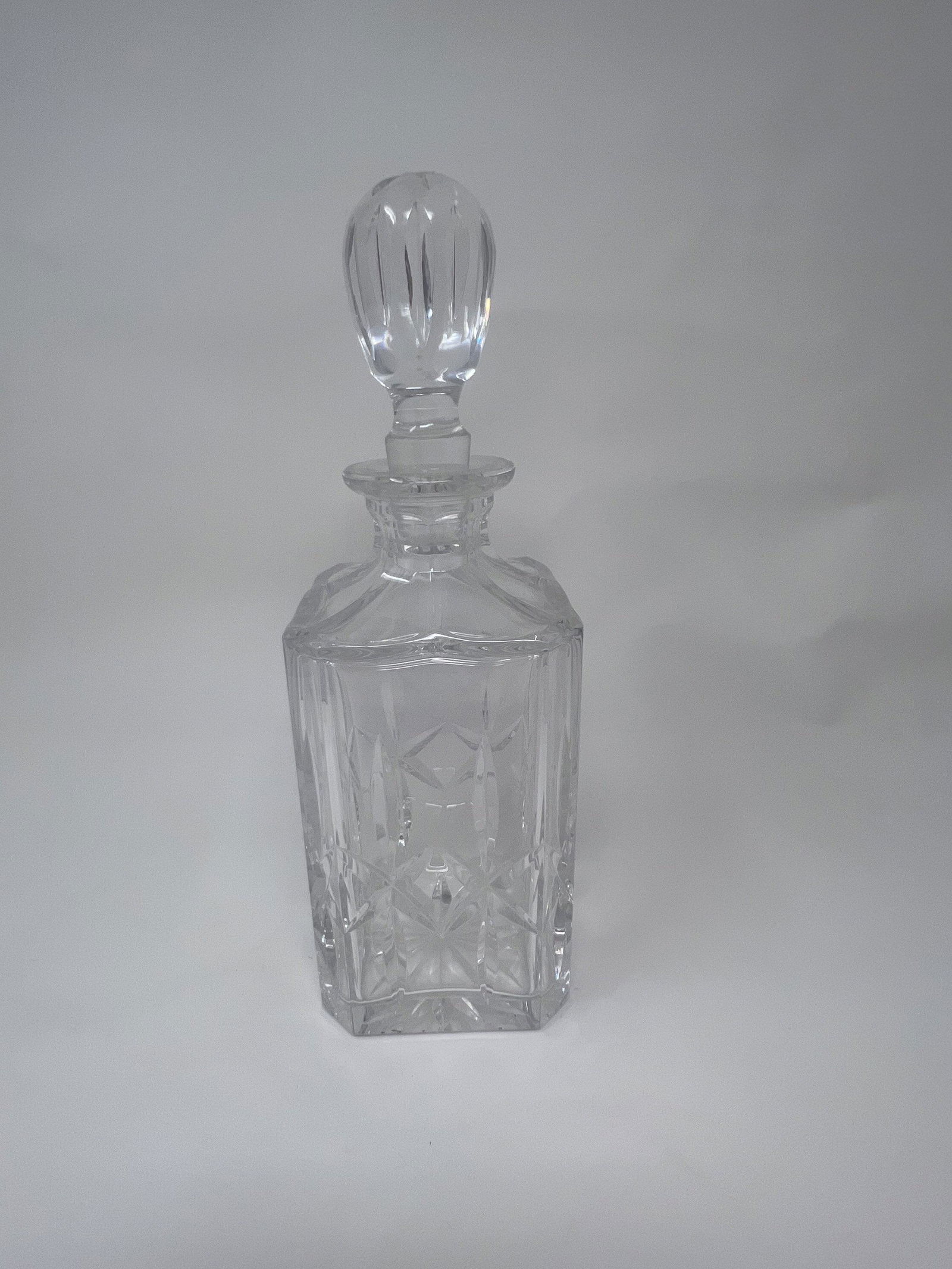 Vintage French Crystal Decanter: Vintage from the 1950s Materials: Glass Description Vintage French Crystal Decanter The bar cart’s about to get a gorgeous upgrade, all thanks to this vintage liquor decanter. Purchased in the south