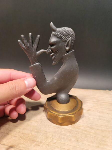 Iron Brass Devil Radiator Cap (1 of 9)