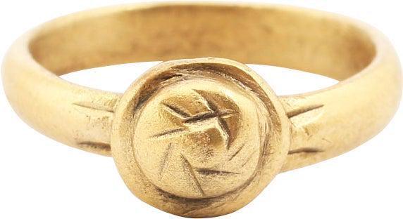 ROMAN PROSTITUTE'S RING, 1st-3rd CENTURY AD, SZ 5 1/4 (1 of 4)