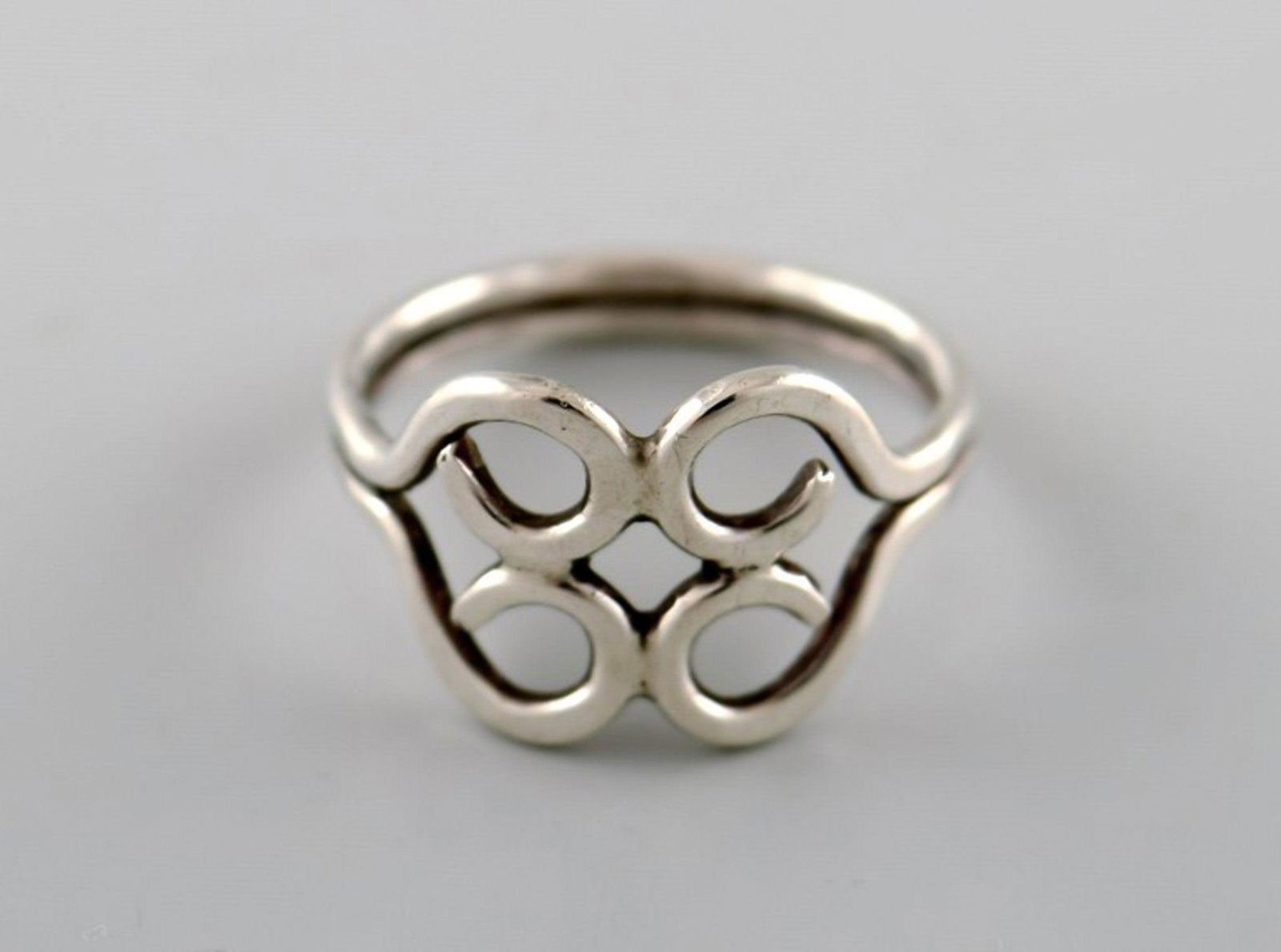 Swedish silver ring. 1960's (1 of 3)