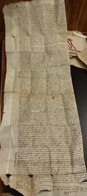 1682 Scottish Manuscript Legal Document (1 of 4)