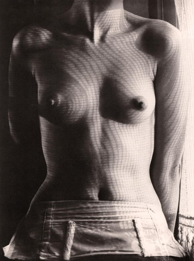 MAN RAY - Untitled, Nude: Artist: MAN RAY Print Title: Untitled, Nude Medium: Photoengraving Printed Printed 1980’s in the US Image size (inches) approx. 7.5 x 6” Man Ray was an American visual artist who spent mos