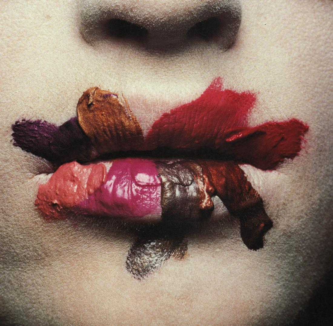 IRVING PENN - Mouth For Loreal, NY, 1986: Artist: IRVING PENN Print Title: Mouth For Loreal, NY, 1986 Medium: Quad-tone Photoengraving Printed 1990’s in the US Image size (inches) approx. 9 x 9” Irving Penn was an American photogr