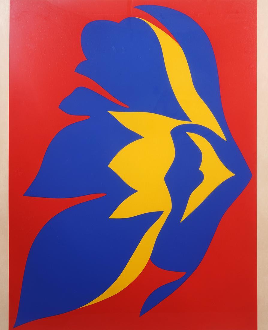 Jack Youngerman: Changes No. 8: Artist: Jack Youngerman Title: Changes No. 8 Date: 1970 Type: Work on paper Medium: Silkscreen on paper Dimensions: 42.5 x 32.5 inches Signed/Dated: Published by Pace Editions Reserve: $550.00 Shippin