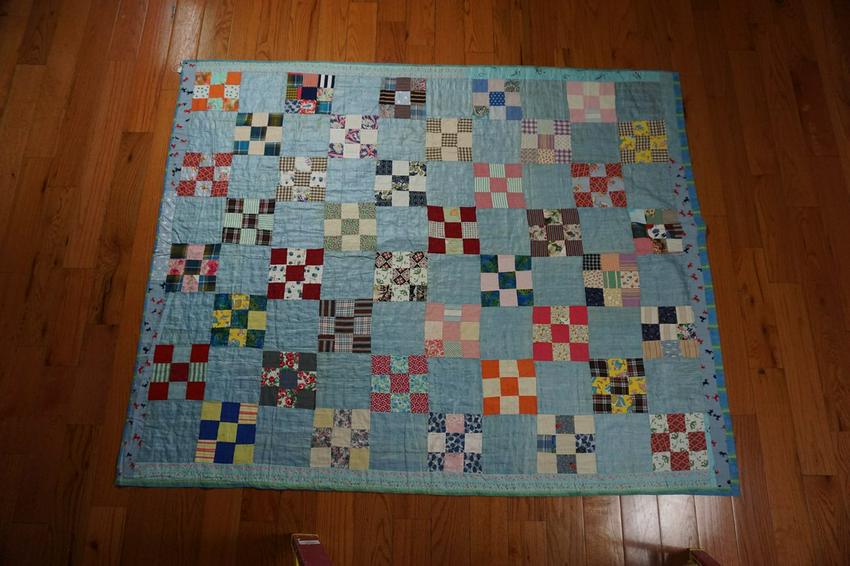 Nine Patch Quilt (1 of 2)