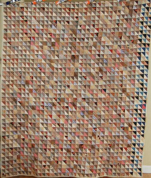 1860's Birds in Flight Quilt ~Early Fabrics (1 of 12)