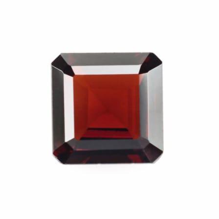 Natural Garnet 0.94ct Square Octagon Rasberry Red with Top Fire VVS (1 of 5)