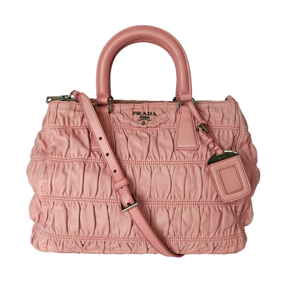 PRADA "Gaufre" leather shoulder bag (1 of 8)