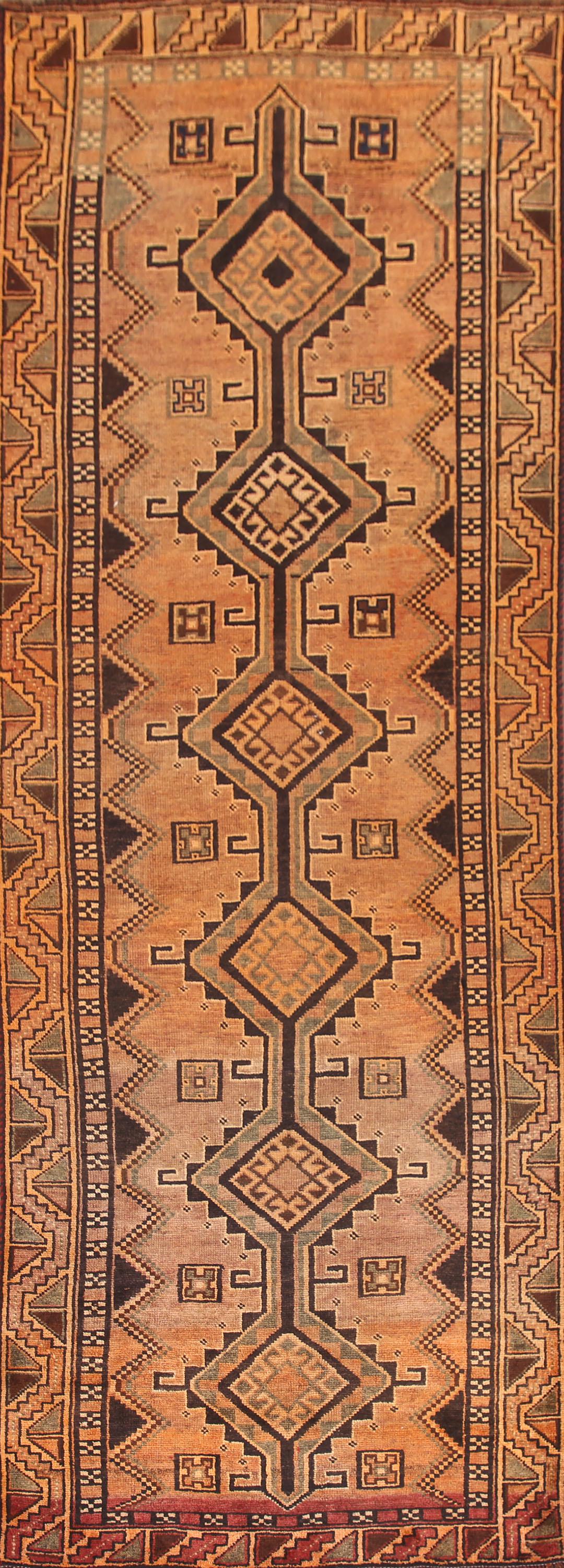 Antique Lori Persian Runner Rug 4x12 (1 of 20)