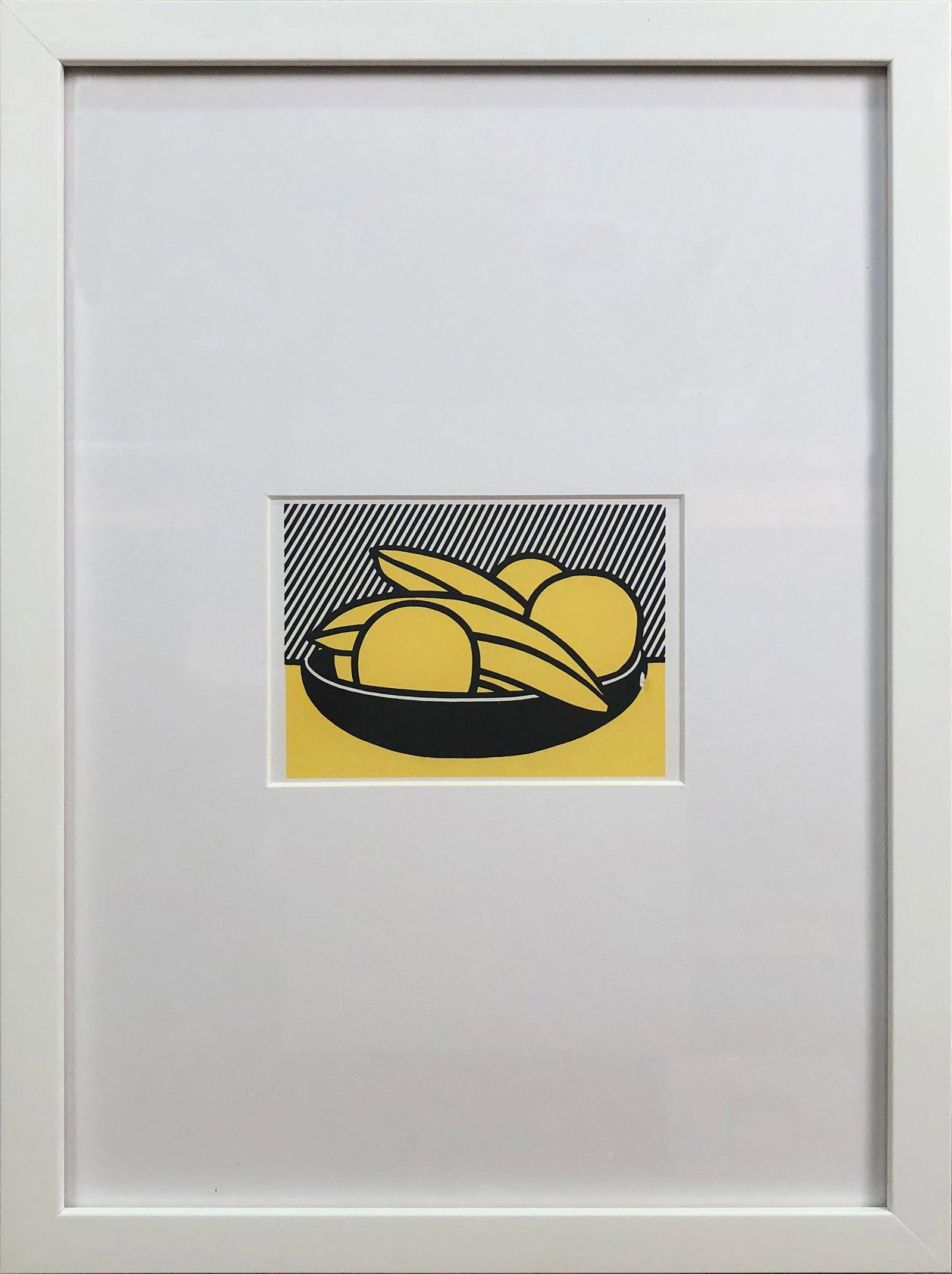 Roy Lichtenstein - Bananas and Grapefruit - 1972 Lithograph 17" x 13" (1 of 2)