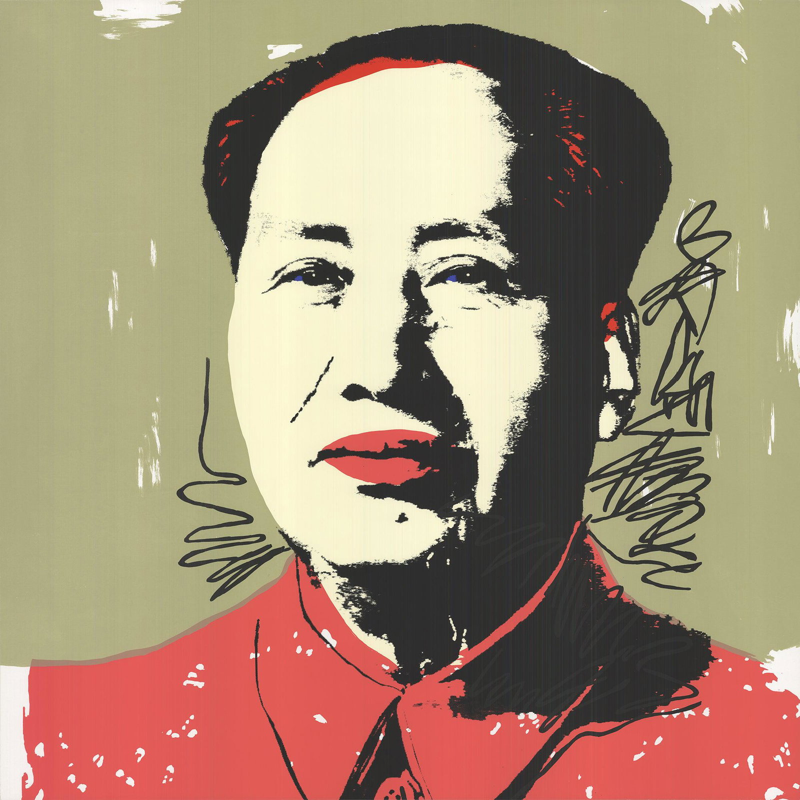 Andy Warhol - Mao (After) #95 - 1972 Serigraph 36" x 36" (1 of 2)