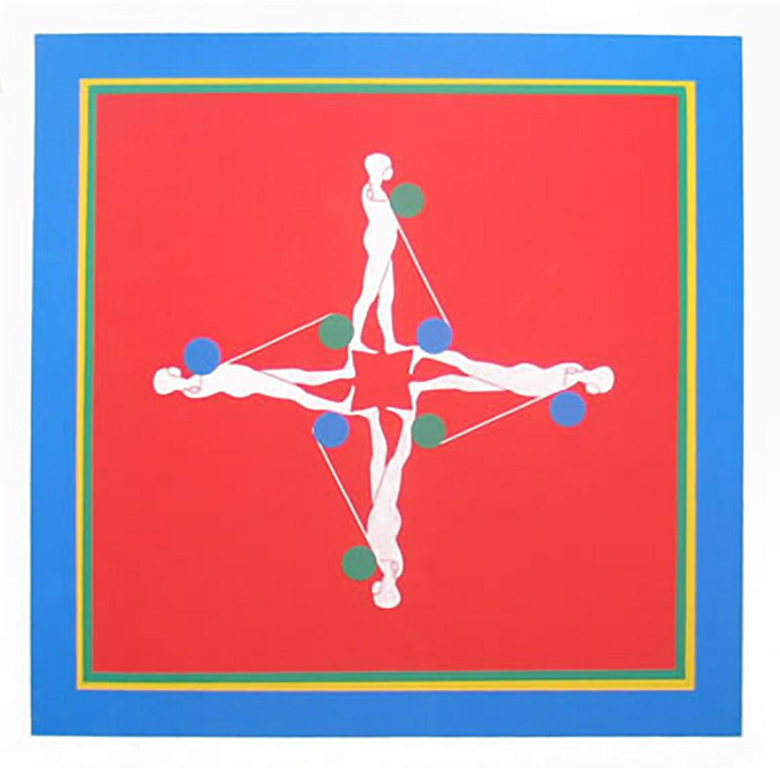 Ernest Trova - Pack of 25 cards - 1972 Serigraph 8.5" x 8.5" (1 of 1)