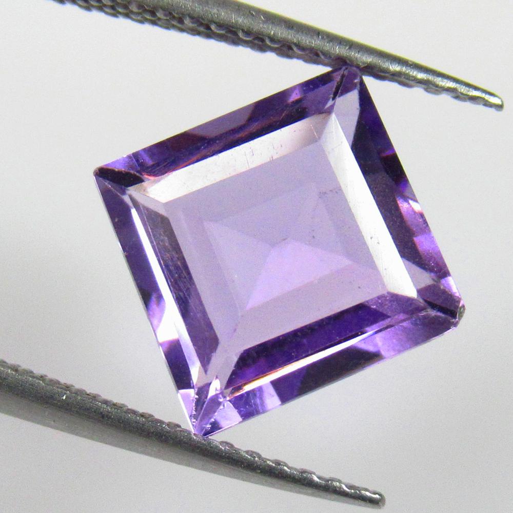 3.00 Ctw Natural Purple Amethyst Square Cut (1 of 2)