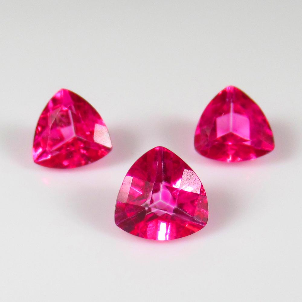 Natural Pink Topaz Set - 2.90 Ct (1 of 2)