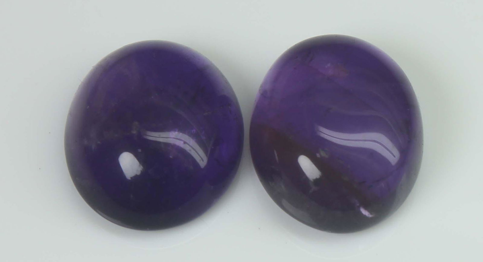 9.09 Cts Natural Amethyst Set (1 of 2)
