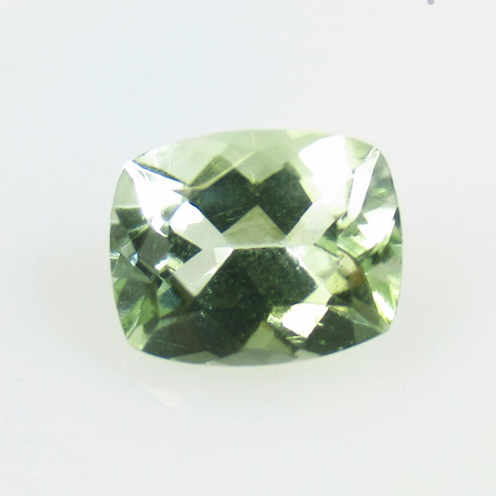 3.00 Ctw Natural Green Amethyst Cushion Cut (1 of 2)