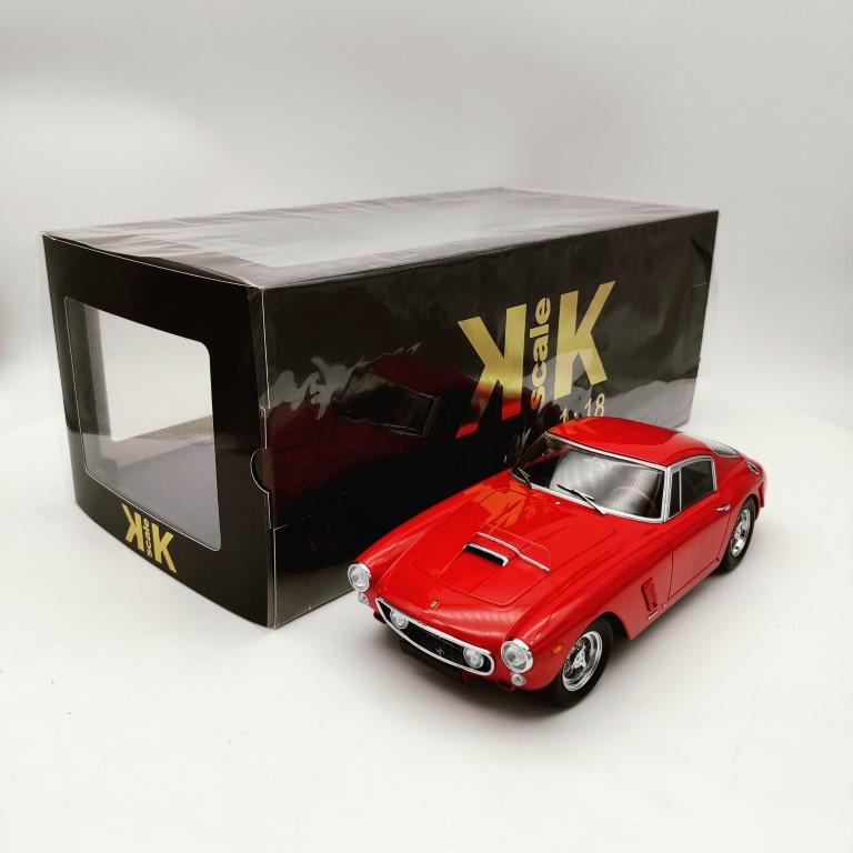 KK Scale Ferrari 250 GT SWB Competizione 1961 Rood 1:18 (1 of 8)