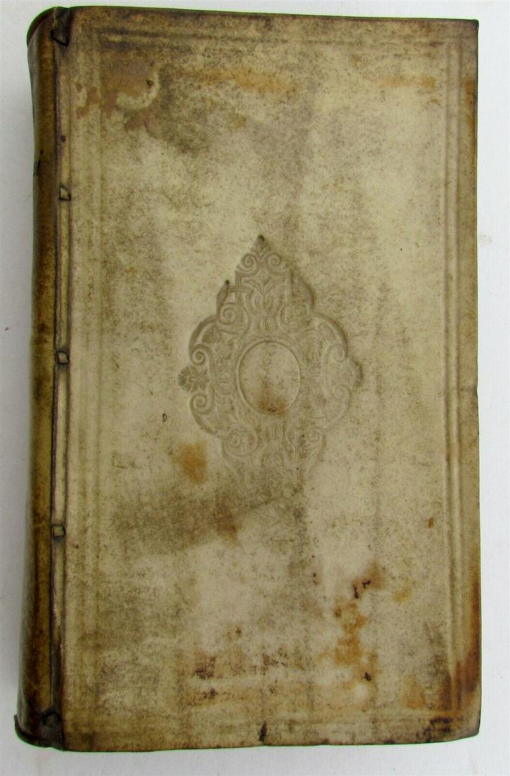 1543 CICERO EPISTOLAE ad Atticum vellum bound 16th CENTURY (1 of 8)