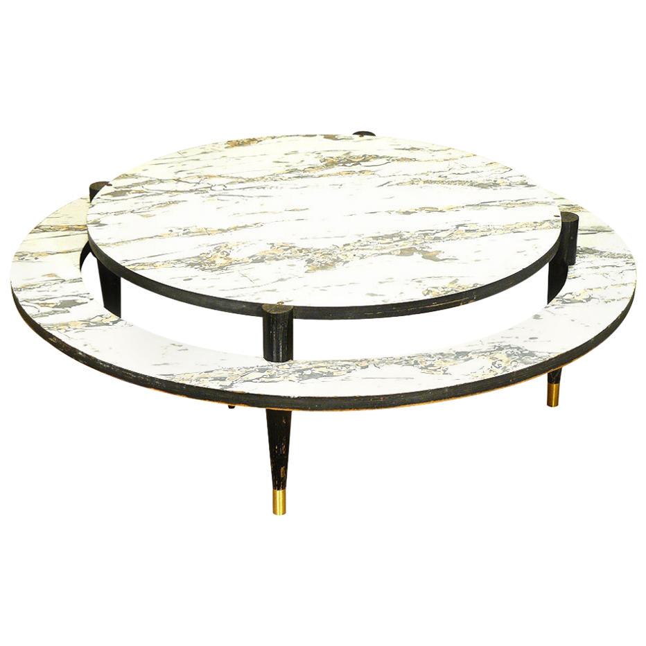 Mid-Century Modern Two-Tier Coffee Table (1 of 4)