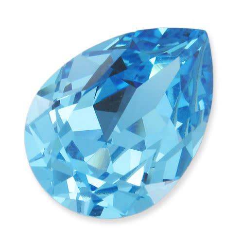 Natural Topaz 1.70ct Pear AAA Baby Swiss Blue VVS (1 of 1)