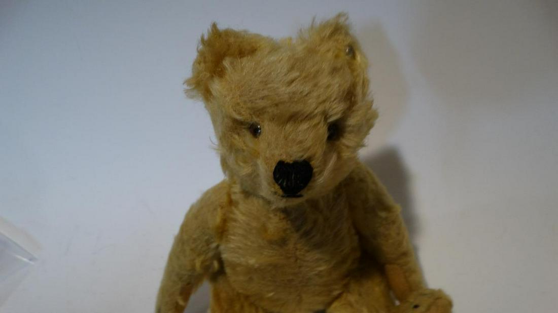 EARLY 1950 STEIFF ORIGINAL BEAR FULLY JOINTED MOHAIR 22CM 9 INCHES SILVER BUTTON (1 of 6)