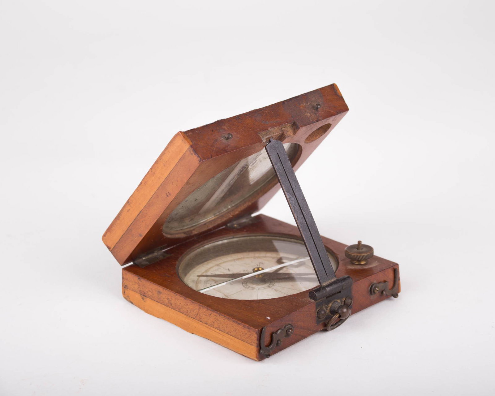 Charles Delagrave folding directional compass 1880 boussole (1 of 6)