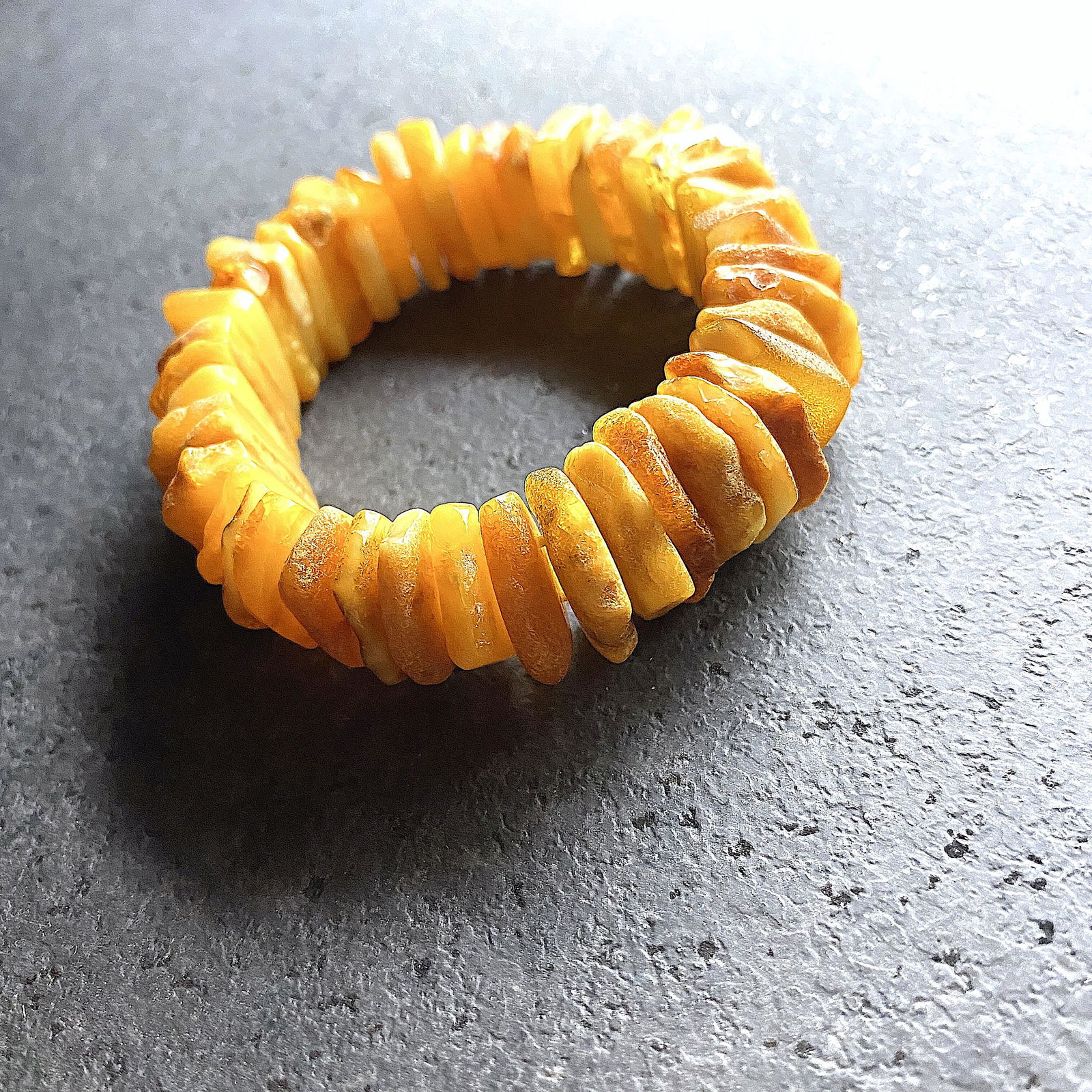 Magnificent Amber Bracelet made from Natural shaped Amber beads (1 of 9)