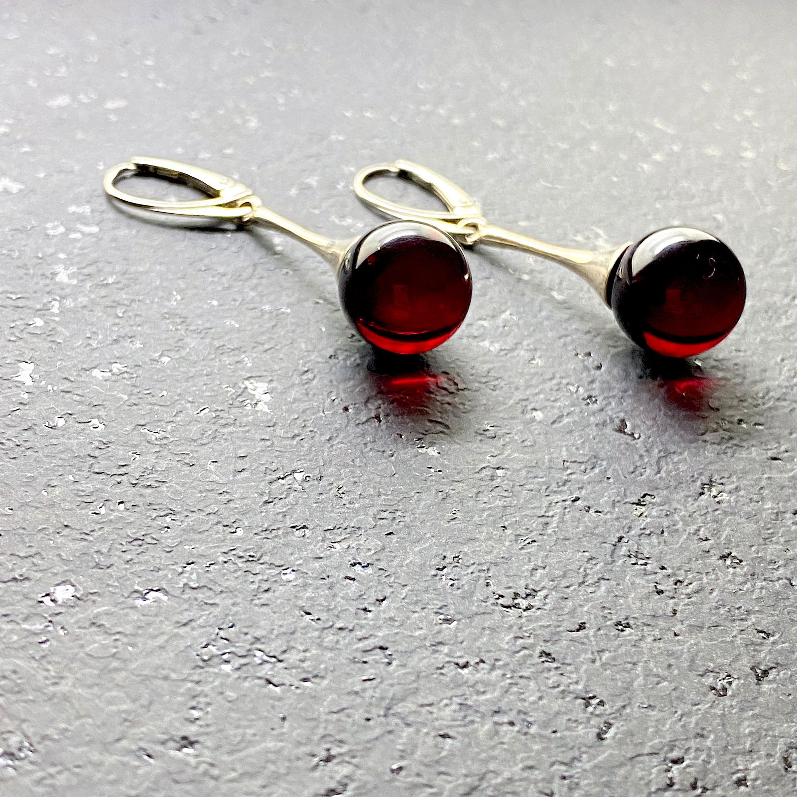 Marvellous Vintage Amber Earrings (1 of 5)