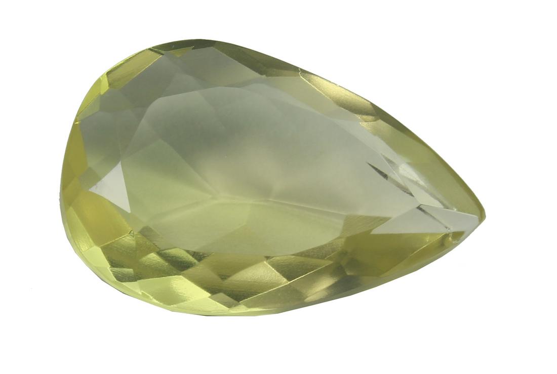 15.12 cts Natural Lemon Quartz: No Reserve! Title: 15.12 cts Natural Lemon Quartz Additional Information: Gemstone: Natural Lemon Quartz Origin: Africa Weight : 15.12 carats Measurements: 23x15 mm Shape / Cut : Pear Cut Colour: Yell