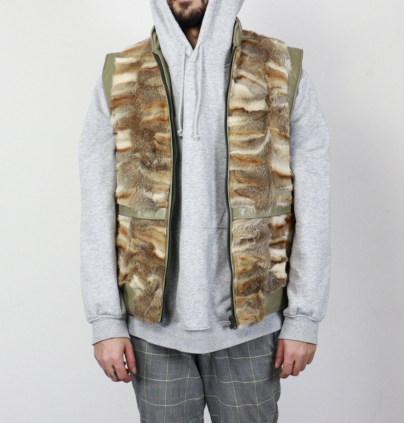 RED FOX FUR VEST / GILET - US 16 - EU L (1 of 10)