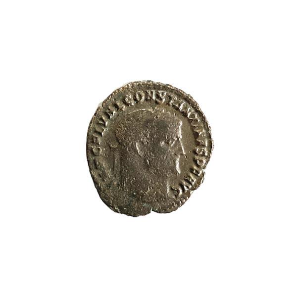 Roman Empire, Constantine the Great, 308-311 C.E. Follis. Reverse, Jupiter (1 of 2)