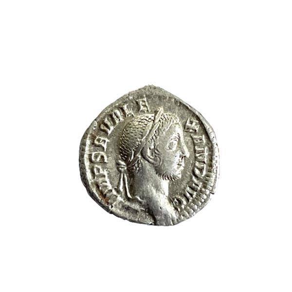 Roman Empire, Severus Alexander. Silver denarius. Reverse, Liberalites (1 of 2)